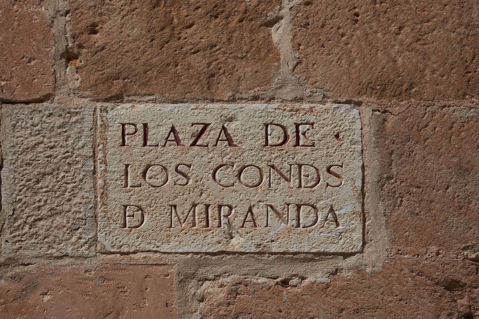 Plaza de los Condes de Miranda