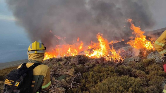 Declarada la época de peligro alto de incendios forestales en Castilla y León